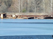 Město Černobyl - lodní přístav