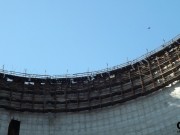 Chladící věž nedokončeného 5 a 6 bloku