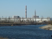 Před černobylskou elektrárnou - 1 a 2 blok