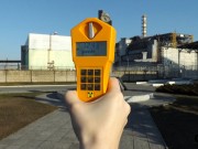 Před černobylskou elektrárnou - 4 blok