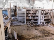 Město Pripjať - školka, která po černobylské havárii sloužila jako radiační laboratoř