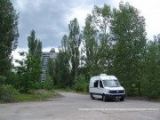 Černobyl: Pohraniční stráž testuje mobilní radiační monitorovací stanici