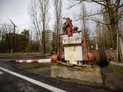 Černobylská zóna po opuštění ruské armády