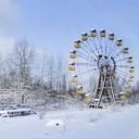Černobyl navštívil děda Mráz. Rozdával dary pořízené z peněz veřejné sbírky