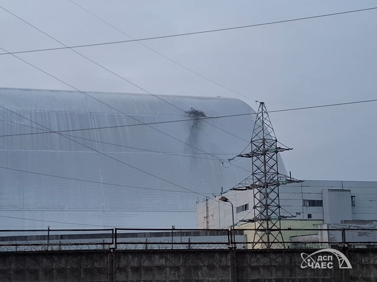 Ruský dron zaútočil na Černobylskou elektrárnu